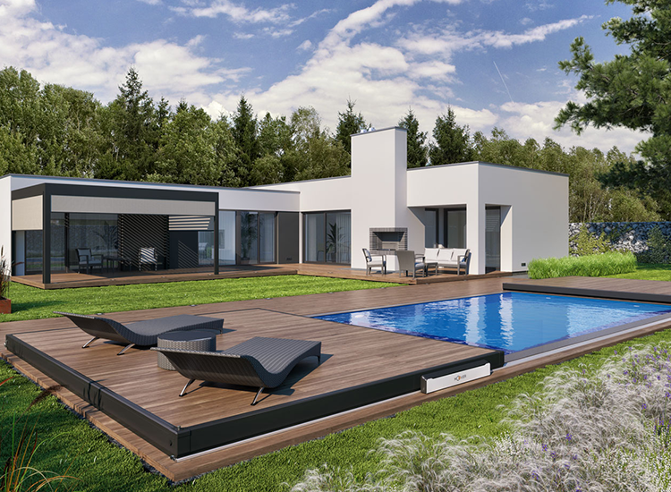 Bergen Outdoor Pool Enclosure