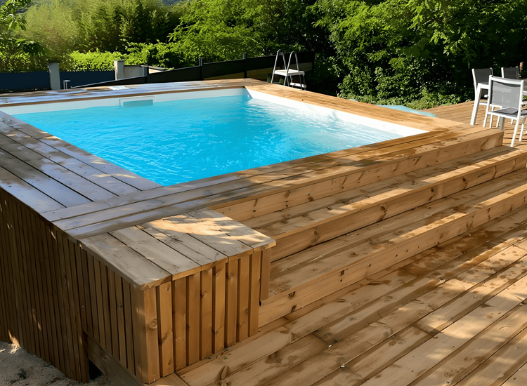JARO Fibreglass Outdoor Pool
