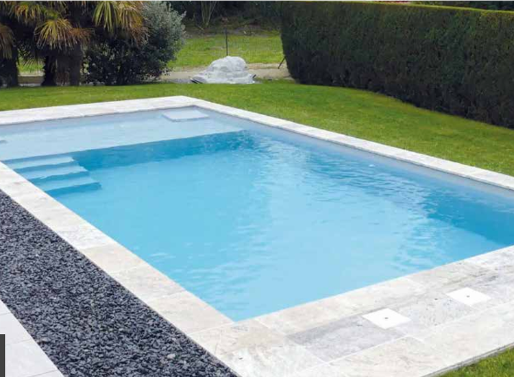 SANTIAGO Fibreglass Outdoor Pool