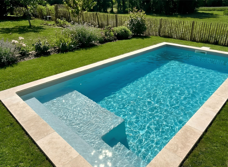 BASCO Fibreglass Outdoor Pool